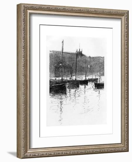 St Ives, Cornwall, 1898-Robert Norton Nance-Framed Giclee Print