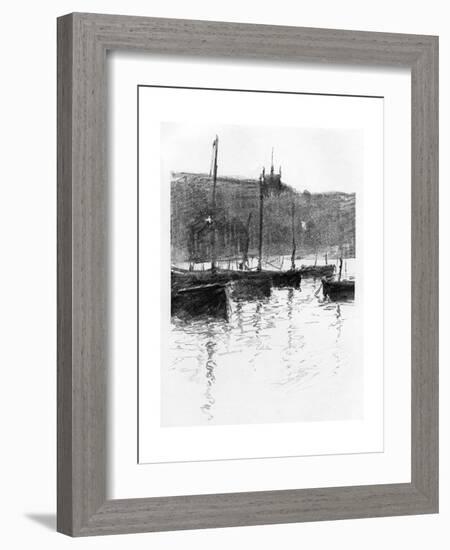 St Ives, Cornwall, 1898-Robert Norton Nance-Framed Giclee Print