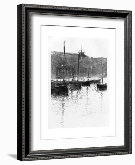 St Ives, Cornwall, 1898-Robert Norton Nance-Framed Giclee Print