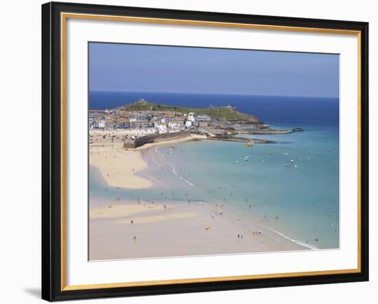 St. Ives, Cornwall, England, United Kingdom, Europe-Jeremy Lightfoot-Framed Photographic Print