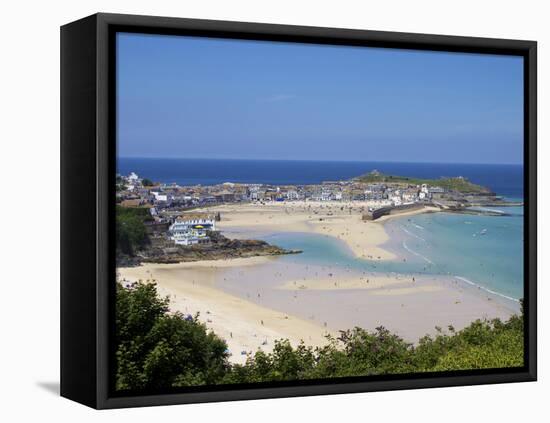 St. Ives, Cornwall, England, United Kingdom, Europe-Jeremy Lightfoot-Framed Premier Image Canvas