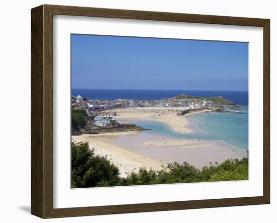 St. Ives, Cornwall, England, United Kingdom, Europe-Jeremy Lightfoot-Framed Photographic Print