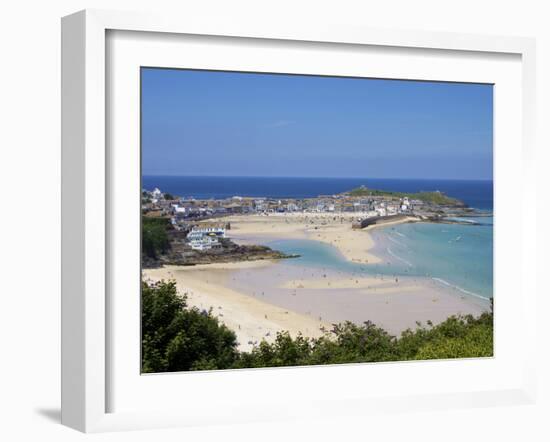 St. Ives, Cornwall, England, United Kingdom, Europe-Jeremy Lightfoot-Framed Photographic Print