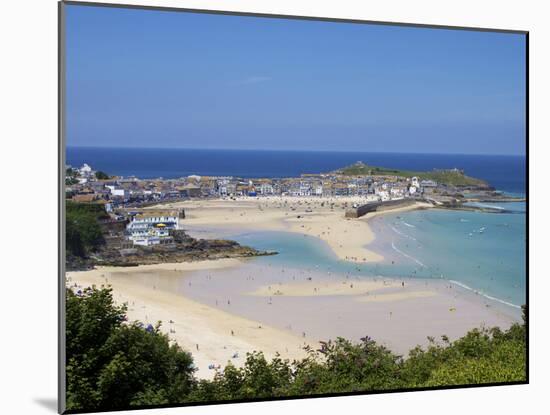 St. Ives, Cornwall, England, United Kingdom, Europe-Jeremy Lightfoot-Mounted Photographic Print