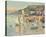 St Ives Harbour, Cornwall-Arthur Hayward-Framed Stretched Canvas