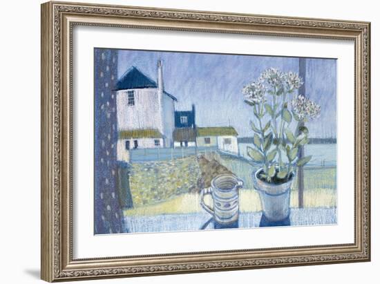 St. Ives Windowsill-Felicity House-Framed Giclee Print