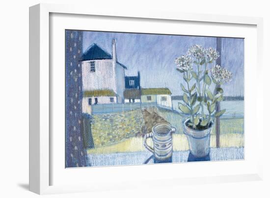 St. Ives Windowsill-Felicity House-Framed Giclee Print