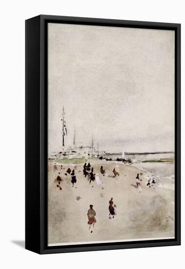 St. Ives-James Abbott McNeill Whistler-Framed Premier Image Canvas