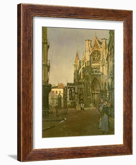 St. Jacques Church, Dieppe-Walter Richard Sickert-Framed Giclee Print