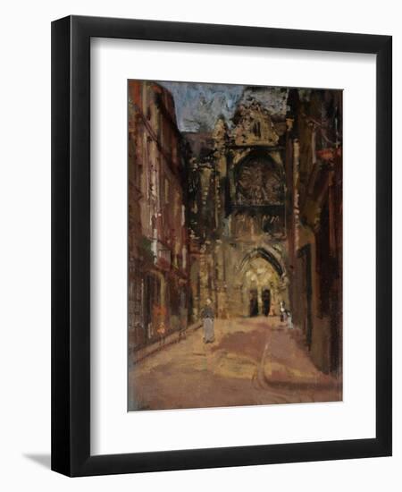 St Jacques, Dieppe, France, C.1900-Walter Richard Sickert-Framed Giclee Print