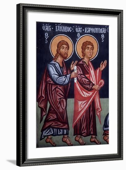 St James and St Bartholemew, 1494-Philippos Goul-Framed Giclee Print