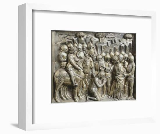 St James Baptizing His Converted Accuser-null-Framed Giclee Print