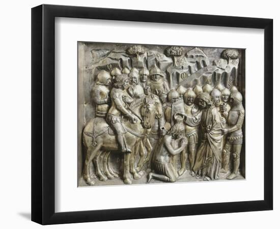 St James Baptizing His Converted Accuser-null-Framed Giclee Print