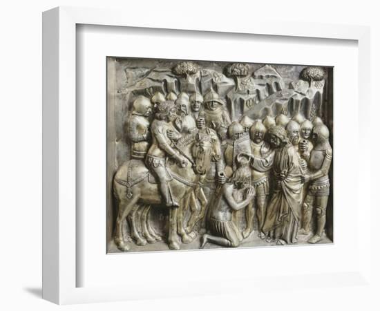 St James Baptizing His Converted Accuser-null-Framed Giclee Print