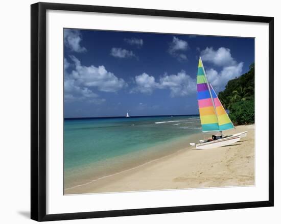 St. James Beach, Barbados, West Indies, Caribbean, Central America-John Miller-Framed Photographic Print