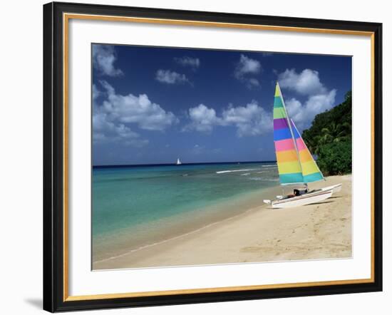 St. James Beach, Barbados, West Indies, Caribbean, Central America-John Miller-Framed Photographic Print