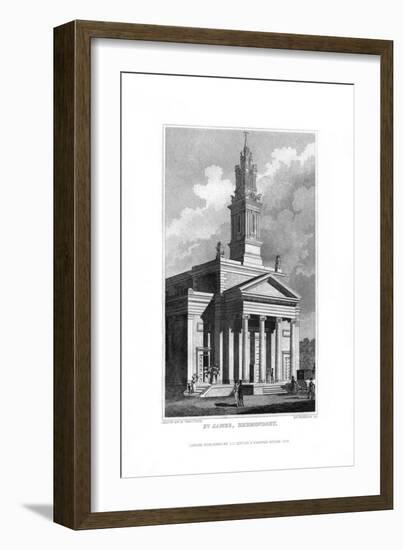 St James, Bermondsey, Surrey, 1829-R Winkles-Framed Giclee Print