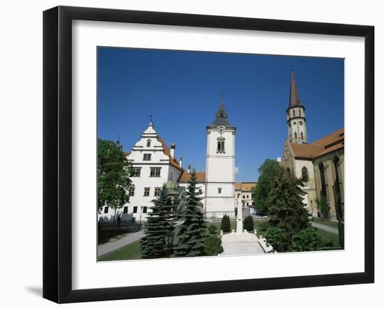 St. James Church and Town Hall, Levoca, Slovakia-Gavin Hellier-Framed Photographic Print