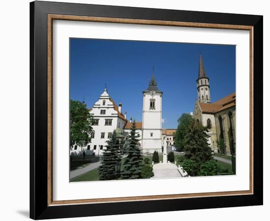 St. James Church and Town Hall, Levoca, Slovakia-Gavin Hellier-Framed Photographic Print