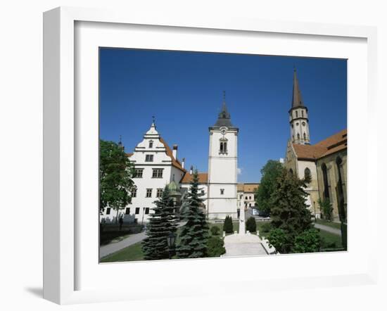 St. James Church and Town Hall, Levoca, Slovakia-Gavin Hellier-Framed Photographic Print