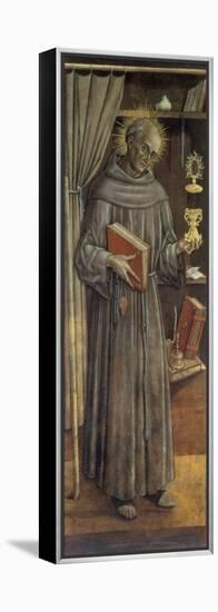 St. James Della Marca-Vittore Crivelli-Framed Premier Image Canvas