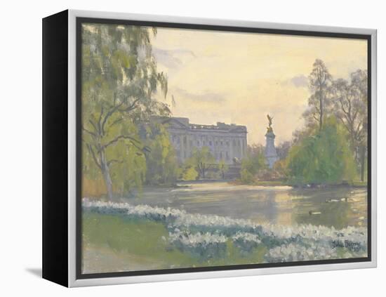 St James' Park, 2010-Julian Barrow-Framed Premier Image Canvas