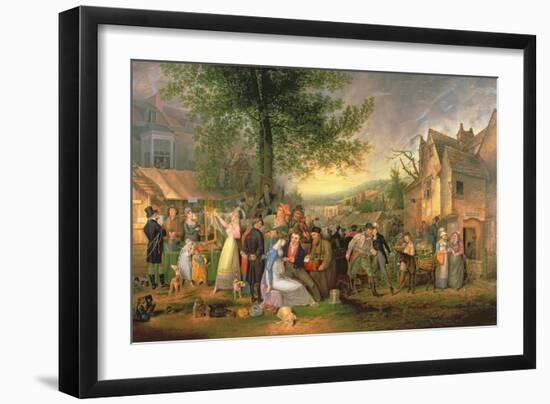 St. James's Fair, Bristol, 1824-Samuel Colman-Framed Giclee Print