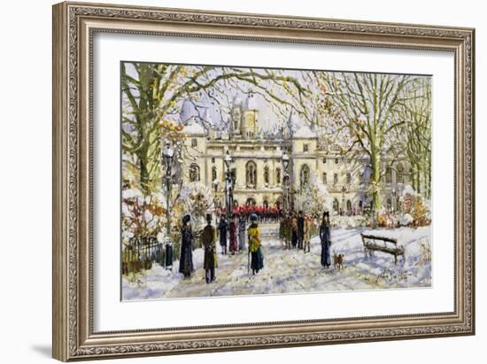 St. James's Park and the Horse Guards-John Sutton-Framed Giclee Print