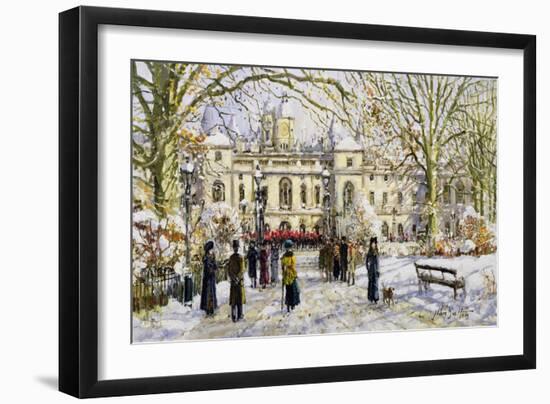 St. James's Park and the Horse Guards-John Sutton-Framed Giclee Print