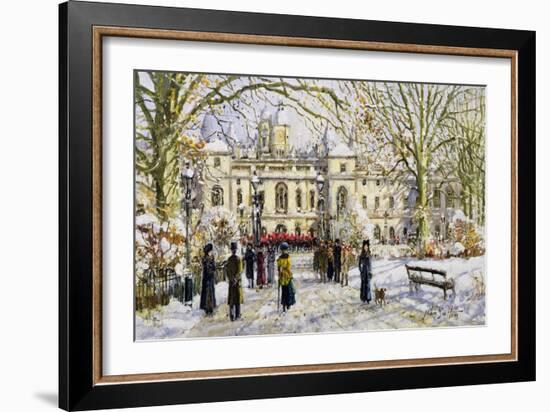 St. James's Park and the Horse Guards-John Sutton-Framed Giclee Print