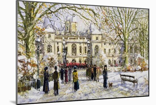 St. James's Park and the Horse Guards-John Sutton-Mounted Giclee Print