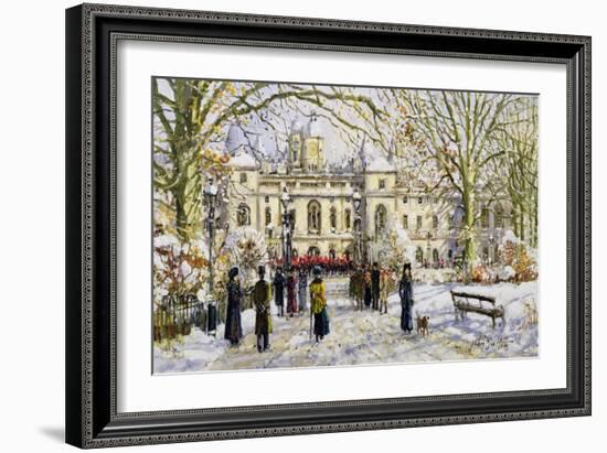 St. James's Park and the Horse Guards-John Sutton-Framed Giclee Print