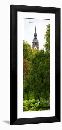 St James's Park Lake and the Millennium Wheel - London - England - United Kingdom - Door Poster-Philippe Hugonnard-Framed Photographic Print