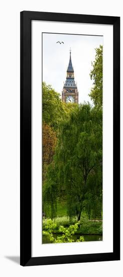 St James's Park Lake and the Millennium Wheel - London - England - United Kingdom - Door Poster-Philippe Hugonnard-Framed Photographic Print