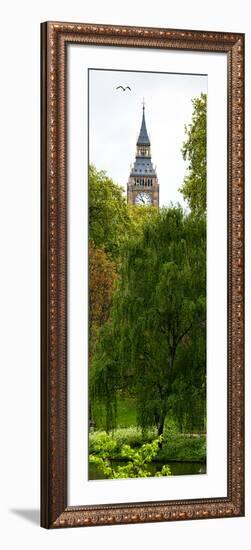 St James's Park Lake and the Millennium Wheel - London - England - United Kingdom - Door Poster-Philippe Hugonnard-Framed Photographic Print