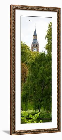 St James's Park Lake and the Millennium Wheel - London - England - United Kingdom - Door Poster-Philippe Hugonnard-Framed Photographic Print