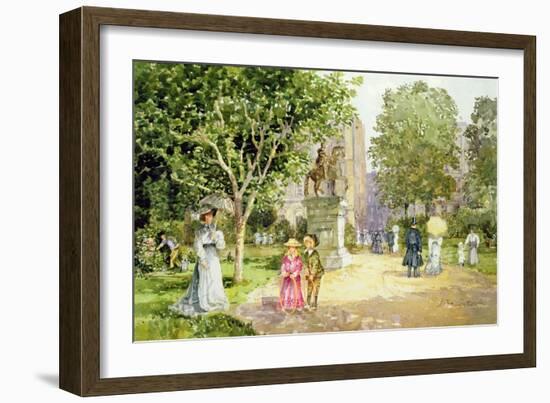 St James's Park, London-John Sutton-Framed Giclee Print