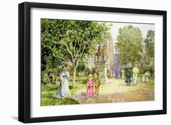 St James's Park, London-John Sutton-Framed Giclee Print