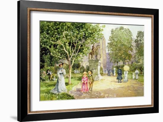 St James's Park, London-John Sutton-Framed Giclee Print