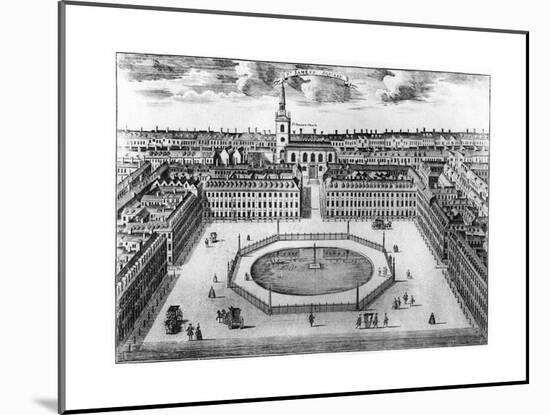 St James's Square, London, 18th Century-null-Mounted Giclee Print