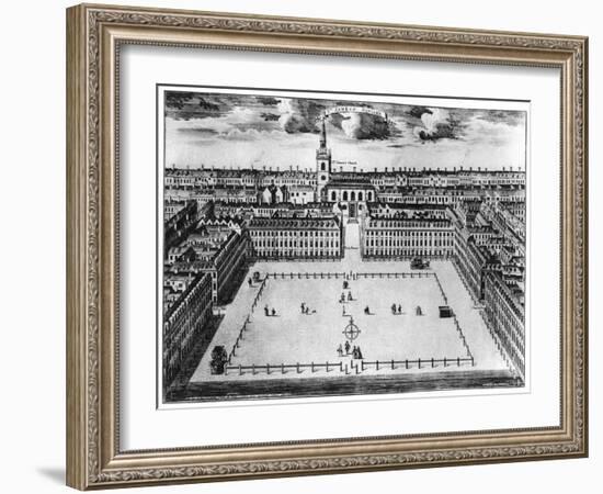 St James's Square, London, 18th Century-null-Framed Giclee Print