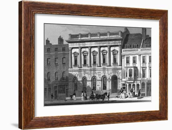 St James's Street-Thomas H Shepherd-Framed Art Print