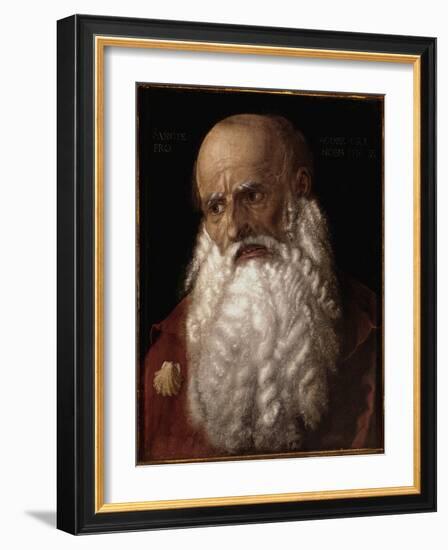 St James, Son of Zebedee (Oilon Canvas, 1516)-Albrecht Dürer or Duerer-Framed Giclee Print