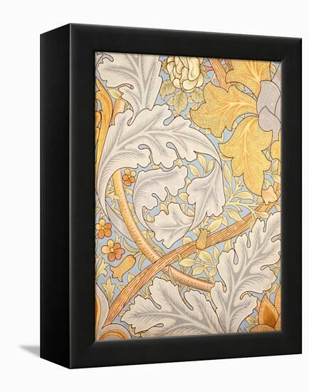 St James Wallpaper Design, 1881 (Colour Woodblock Print on Paper)-William Morris-Framed Premier Image Canvas