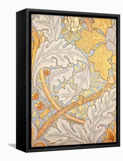 St James Wallpaper Design, 1881 (Colour Woodblock Print on Paper)-William Morris-Framed Premier Image Canvas