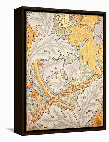 St James Wallpaper Design, 1881 (Colour Woodblock Print on Paper)-William Morris-Framed Premier Image Canvas