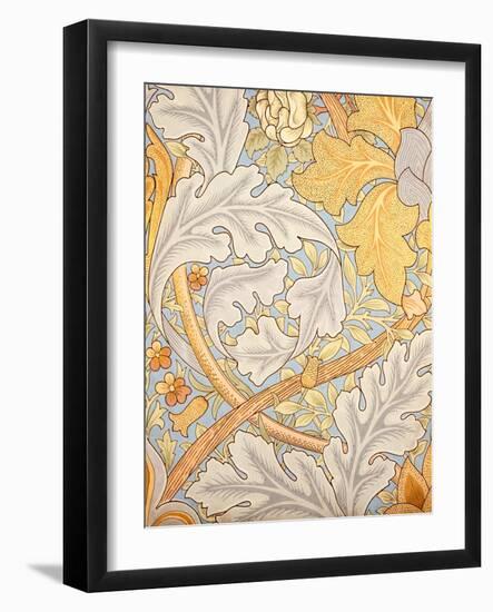 St James Wallpaper Design, 1881 (Colour Woodblock Print on Paper)-William Morris-Framed Giclee Print