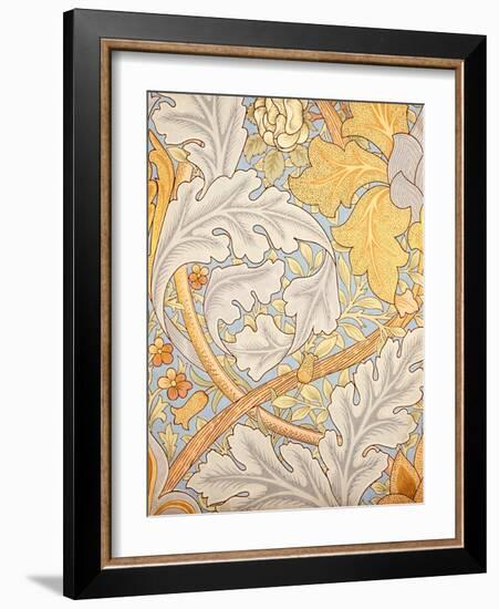 St James Wallpaper Design, 1881 (Colour Woodblock Print on Paper)-William Morris-Framed Giclee Print