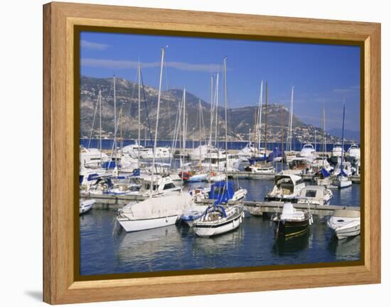 St. Jean-Cap-Ferrat, Cap Ferrat, Near Nice, Alpes Maritimes, Provence, Cote D'Azur, France-David Hughes-Framed Premier Image Canvas