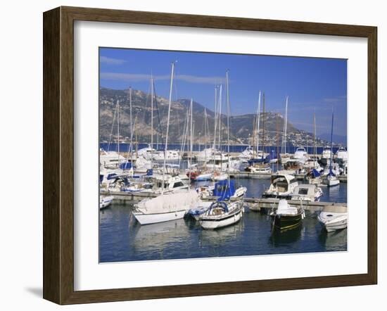 St. Jean-Cap-Ferrat, Cap Ferrat, Near Nice, Alpes Maritimes, Provence, Cote D'Azur, France-David Hughes-Framed Photographic Print